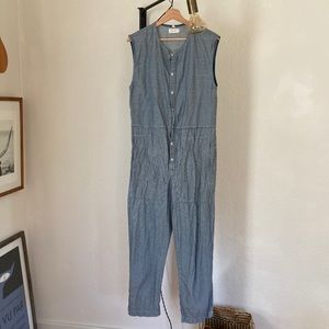 Nico Nico Julez Jumpsuit in Railroad Stripe
